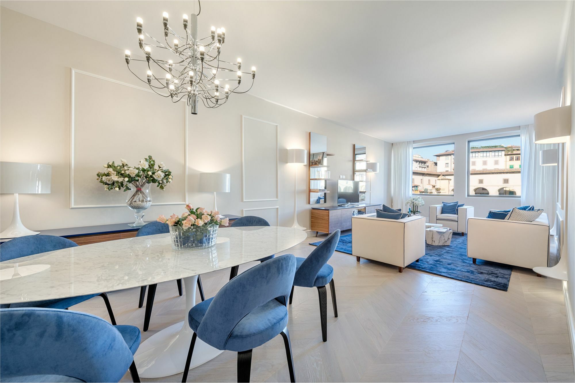 Appartamento Luxury Blue River By Mmega Firenze Esterno foto